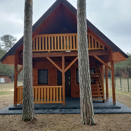 Letniskowe Ostrowite Ferienhaus *