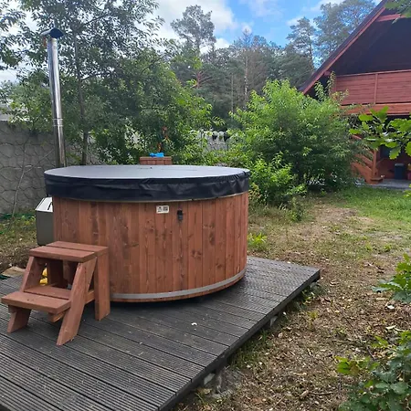 Letniskowe Ostrowite Ferienhaus *
